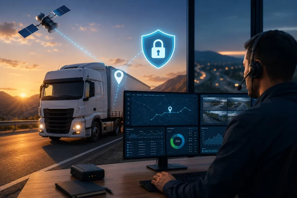 custodia virtual de mercancías y monitoreo satelital para transporte de carga