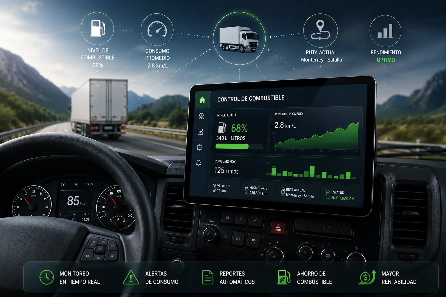 Instalación de Varilla Capacitiva para Control de Combustible Alvore