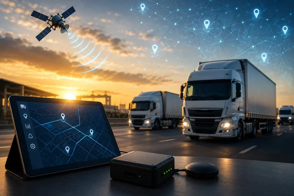 Costo de un sistema de rastreo GPS para flotillas con monitoreo satelital para empresas de transporte